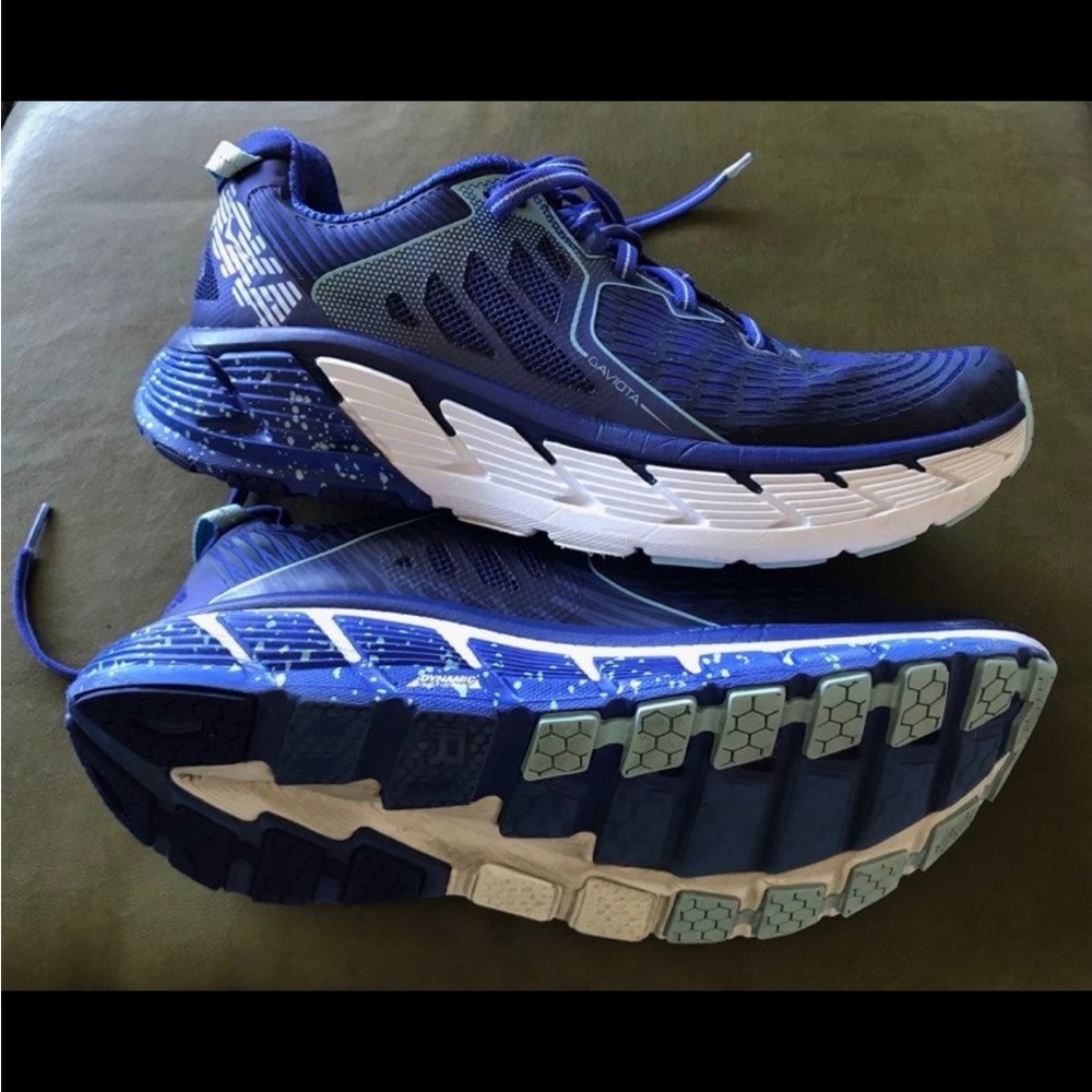 Hoka One One Royal Blue Running Sneakers 9